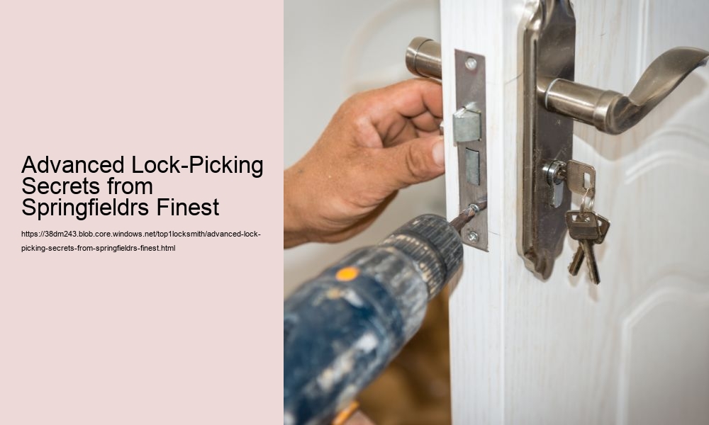 Advanced Lock-Picking Secrets from Springfieldrs Finest