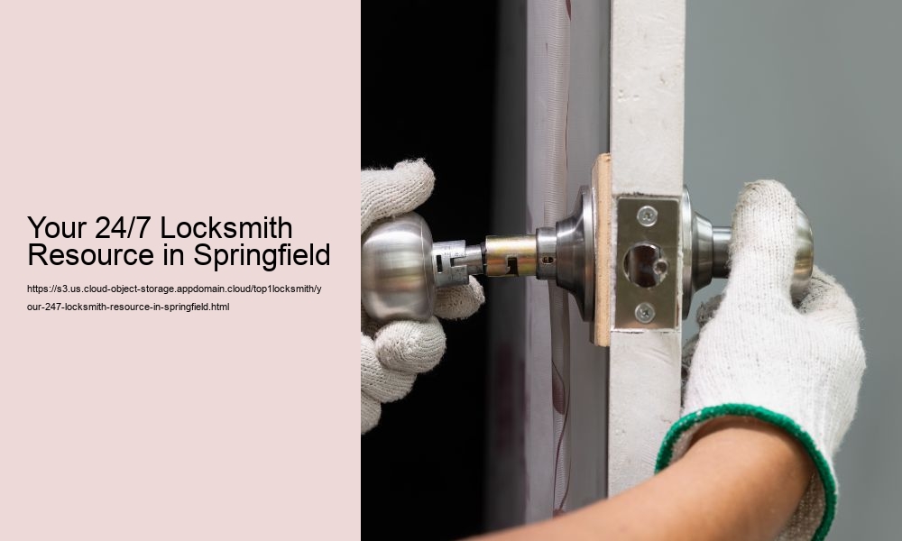 Your 24/7 Locksmith Resource in Springfield